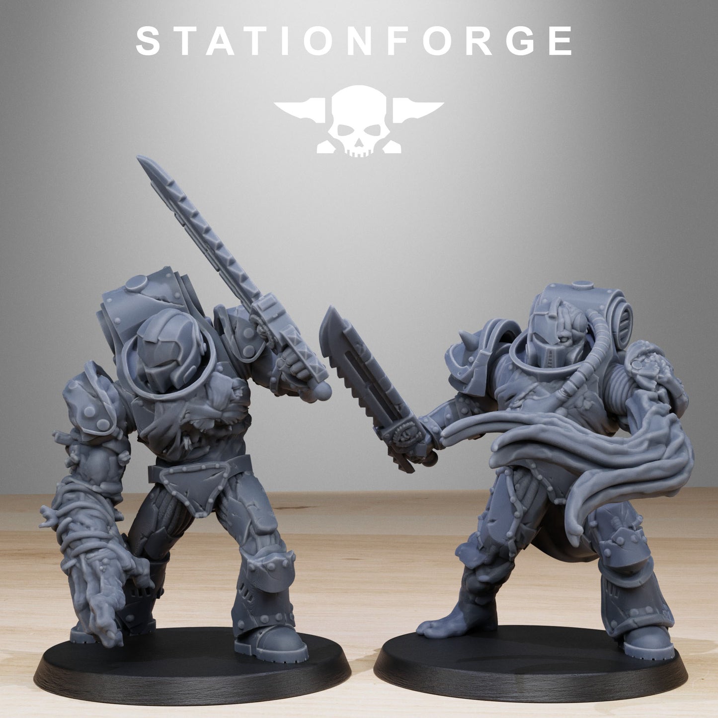 10 x Corrupted Socratis Infantry Designed by Station Forge
