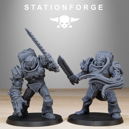 10 x Corrupted Socratis Infantry Designed by Station Forge