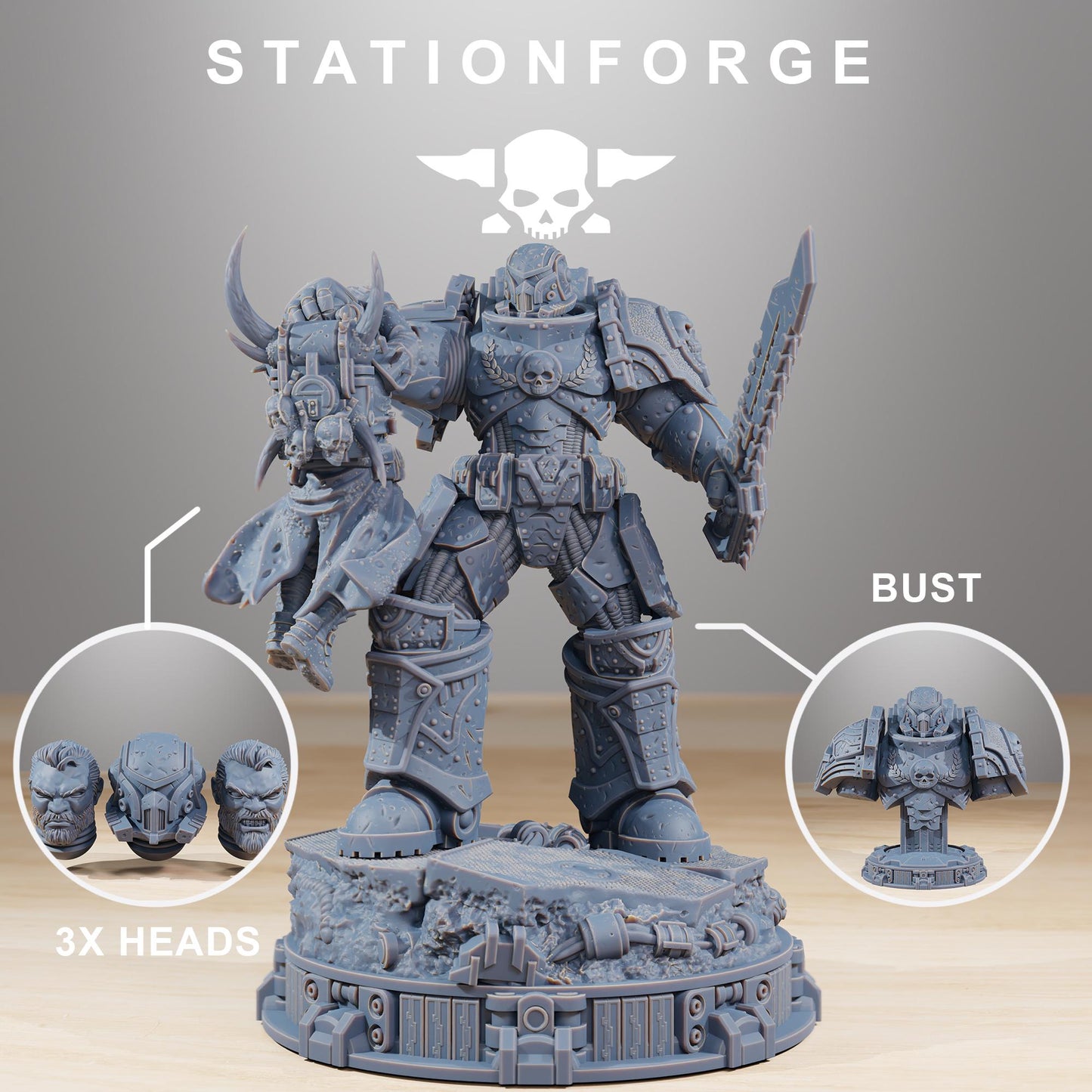 Station ForgeSocratis Collectible model  Proxy minitures Tabletop RPG Wargaming