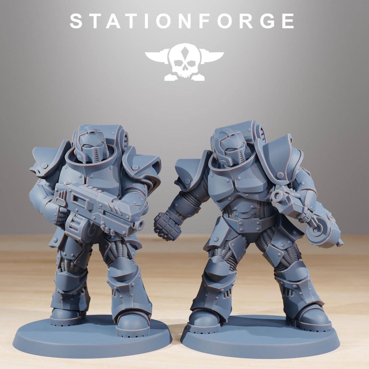 Station Forge Socratis Legion Infantry unit 3d printed proxie Wargames / Marines