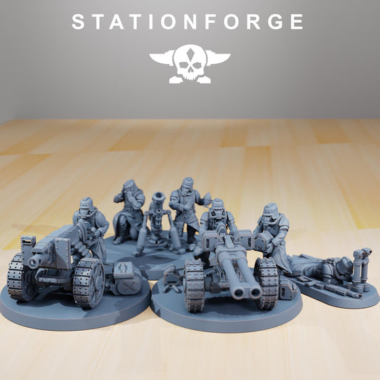 Station Forge GrimGuard Decimators 3d printed proxie Wargames big boys
