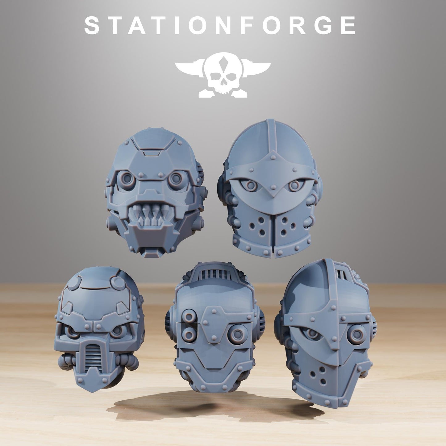 Station Forge  Scavenger Defender Mk2 big boy  printed in resin and sent in parts