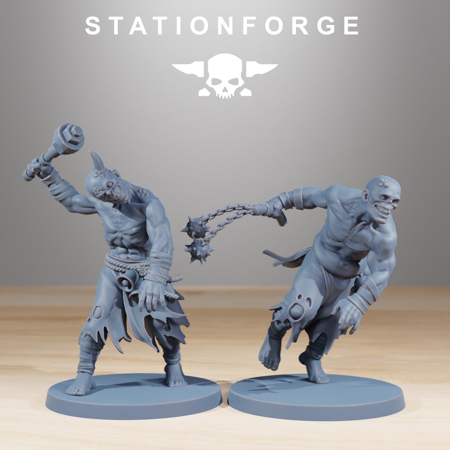 Station Forge Corrupted Guard Walkers Team Proxy 28mm minitures Tabletop RPG Wargaming
