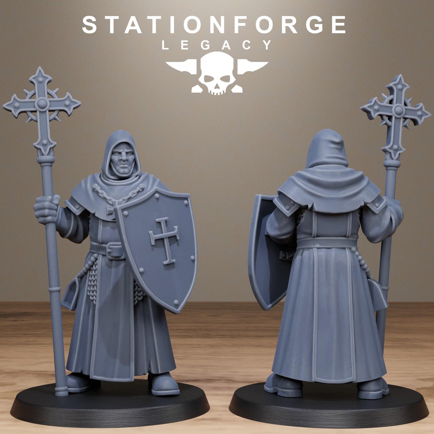 Station Forge Legacy  Thorncrest Priests 3d printed proxie Wargames New Faction