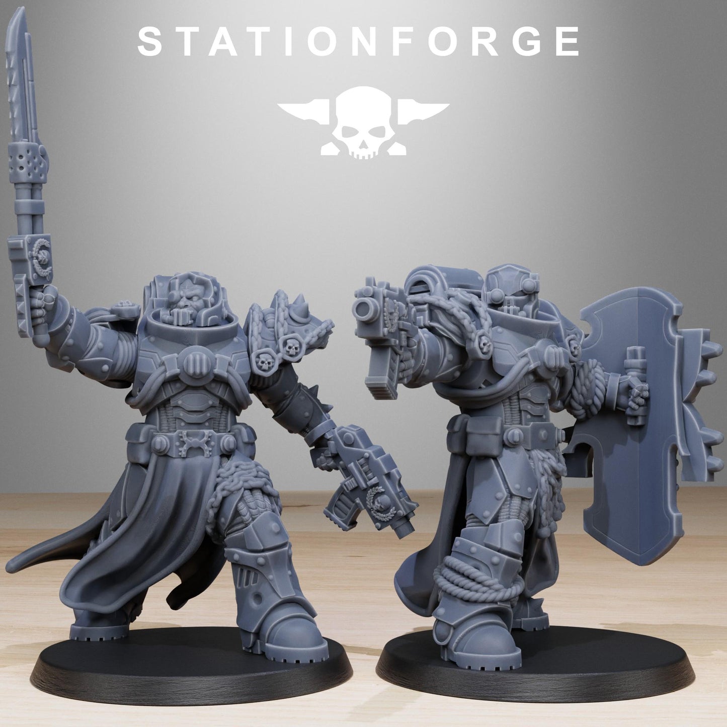 Station Forge Socratis_Militants Team Proxy minitures Tabletop RPG Wargaming