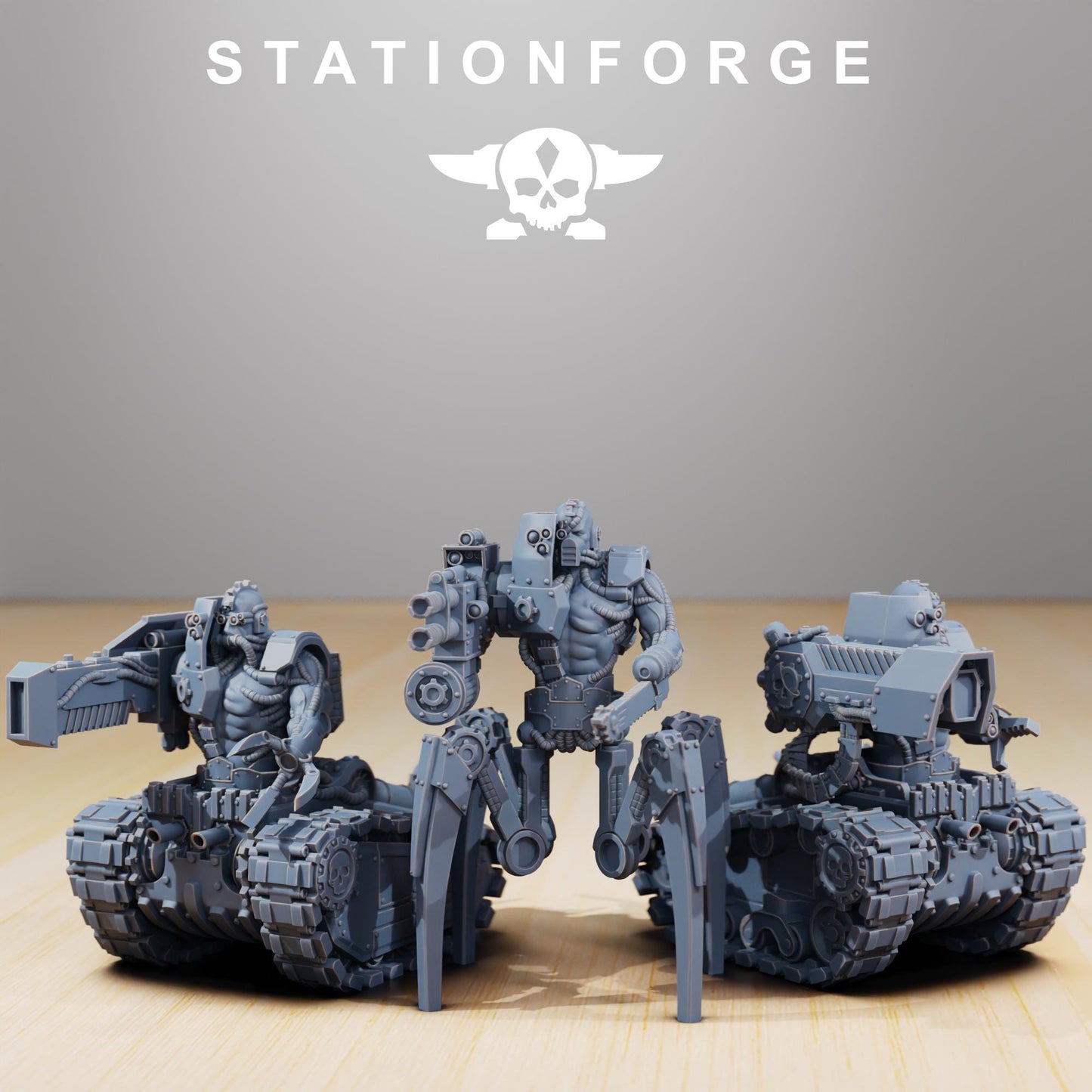 Station Forge Scavenger Volatiles Team Proxy  minitures Tabletop RPG Wargaming