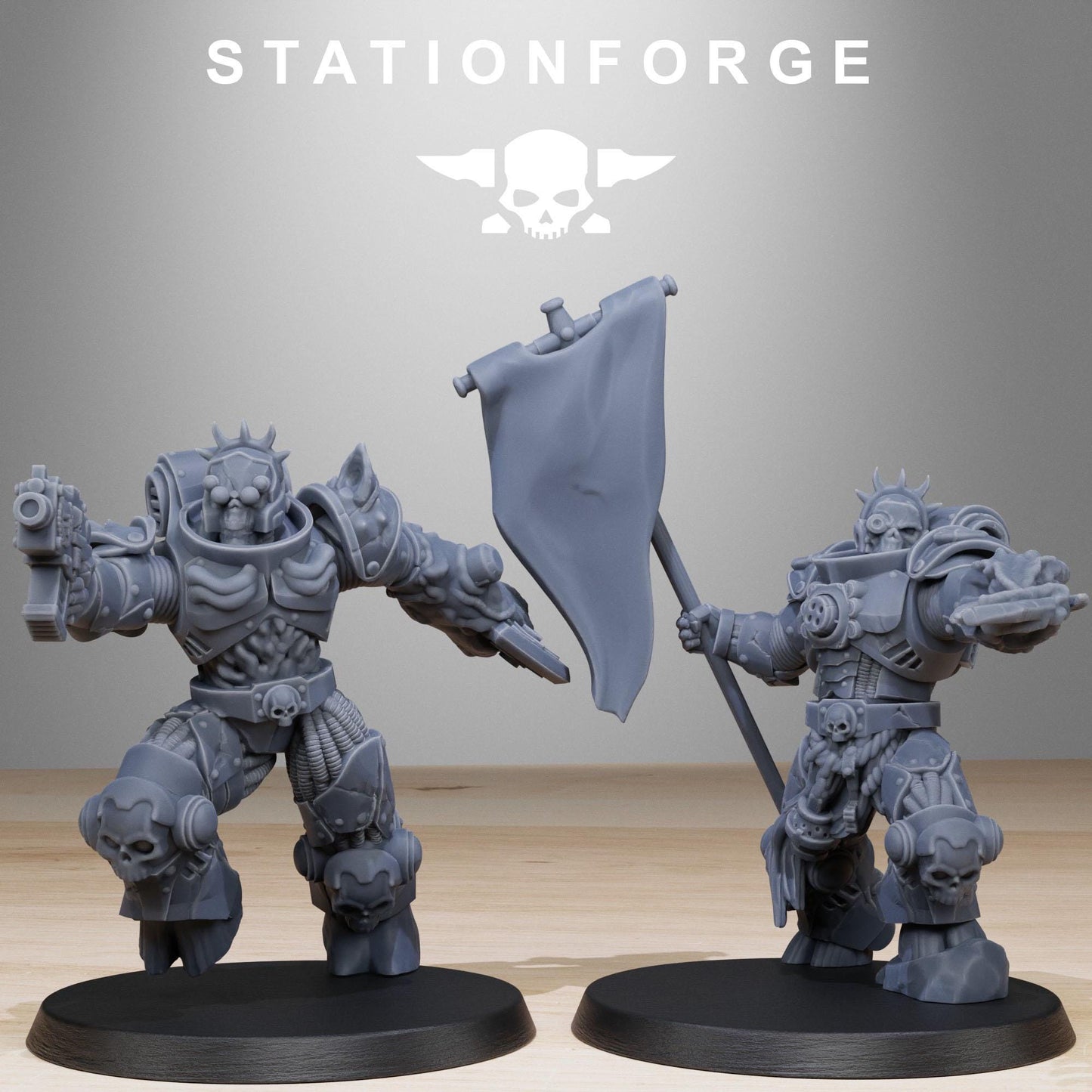 Station Forge Socratis_Corrupted_Mutants Team Proxy minitures Tabletop RPG Wargaming