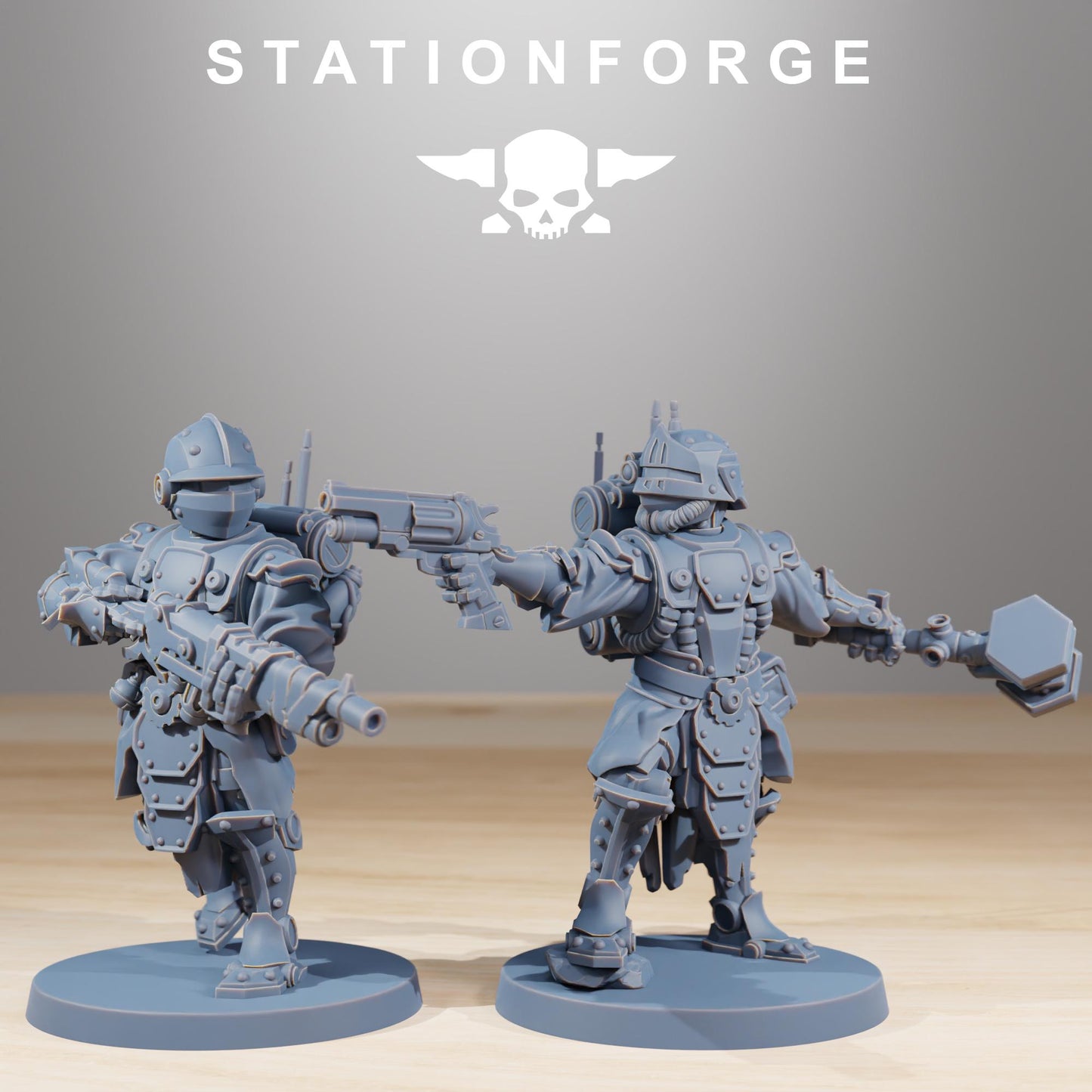 Station Forge Frontliners Infantry Proxy minitures Tabletop RPG Wargaming