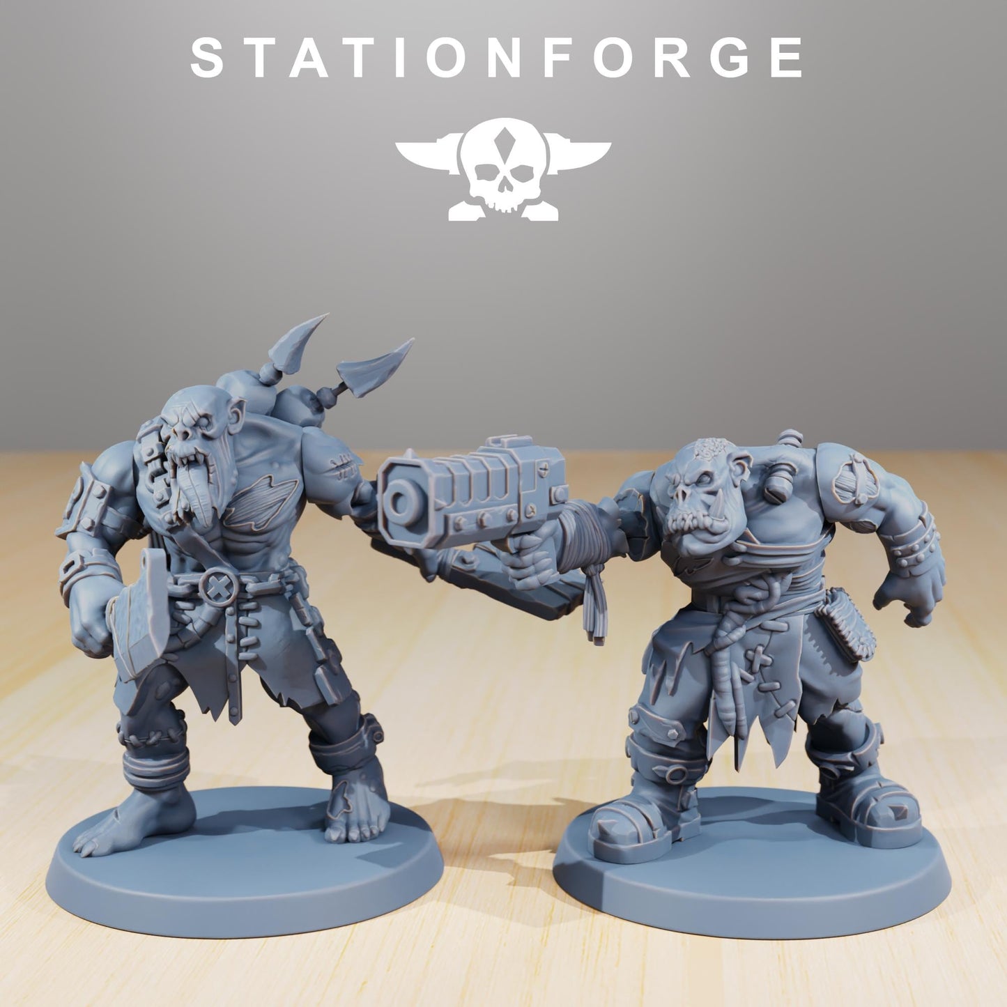 Station Forge Orkaz Plague Spreadaz Proxy minitures Ork Tabletop RPG Wargaming