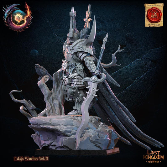 3D printed Hero designed by Lost Kingdom Miniatures - Nukuja Warrior