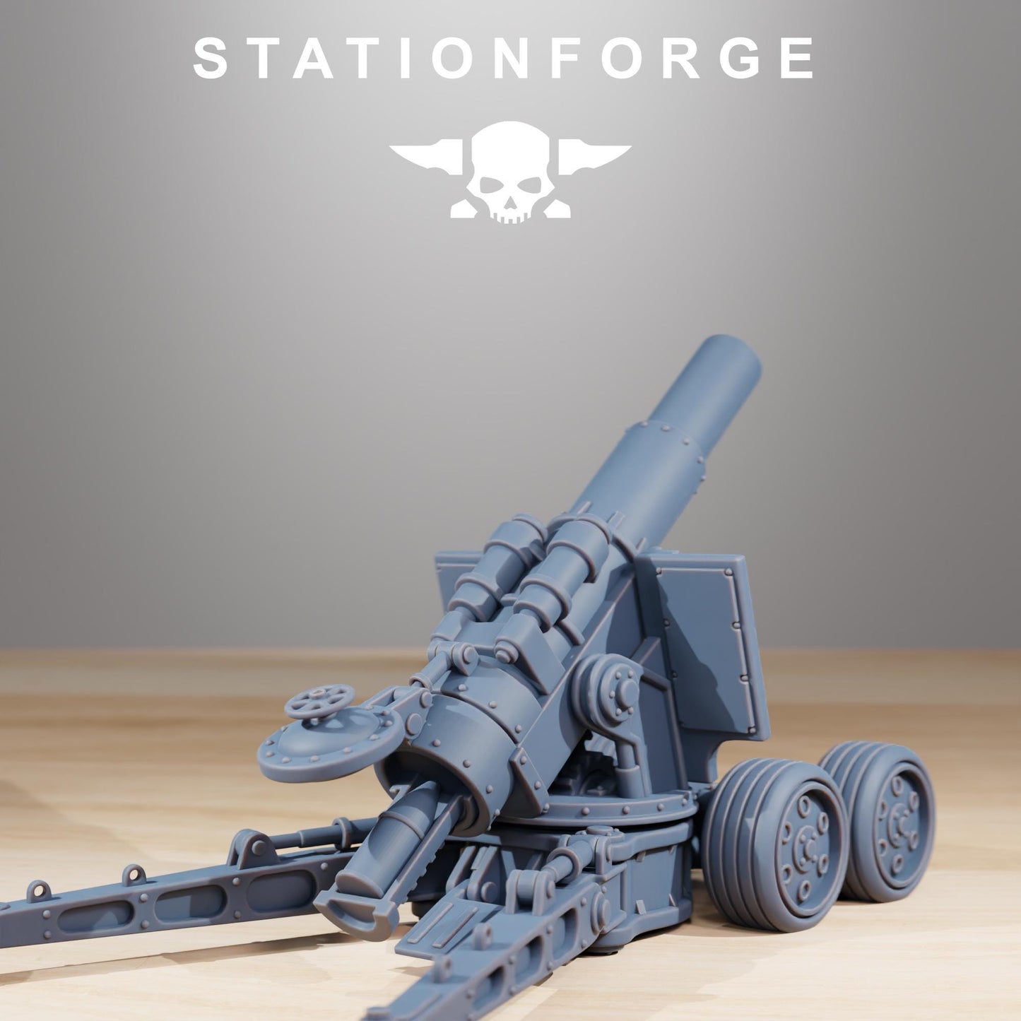 Station Forge GrimGuard Heavy Artillery  3d printed proxie Wargames
