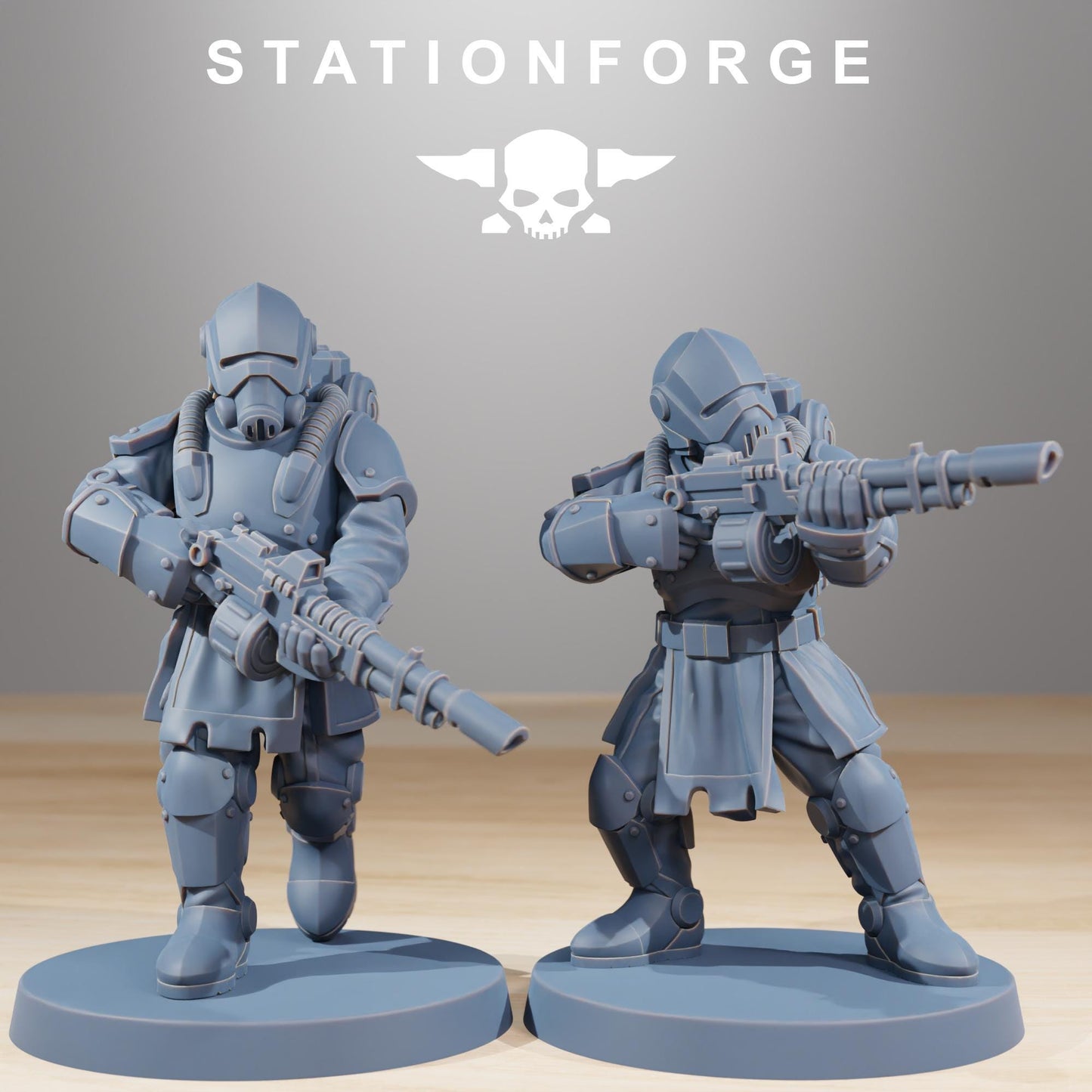Station Forge RoyalGuard Infantry 1 3d printed proxie Wargames