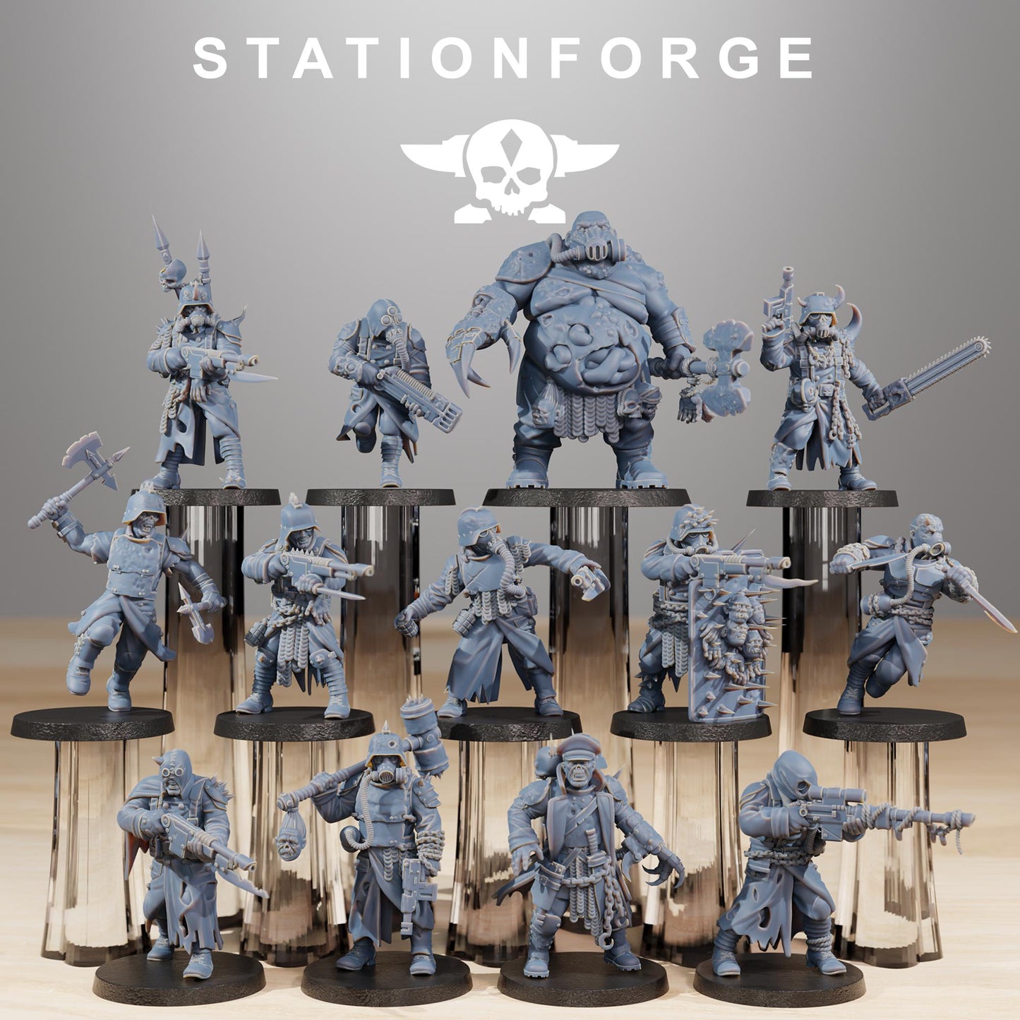 Station Forge Corrupted Guard Kill Team Proxy 28m minitures Tabletop RPG Wargaming
