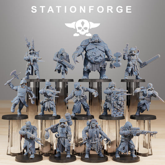 Station Forge Corrupted Guard Kill Team Proxy 28m minitures Tabletop RPG Wargaming