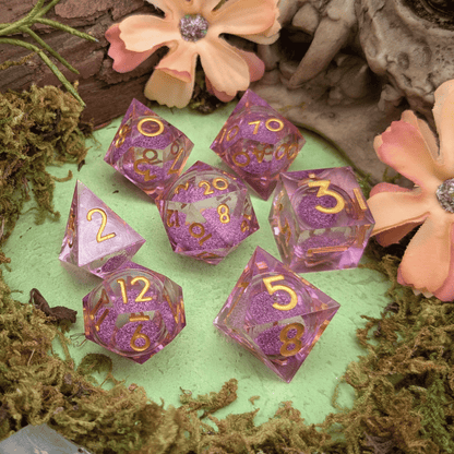 Enchanted Rose Liquid Core Dice