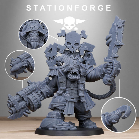 Station Forge Orkaz_Pirate minitures  Tabletop RPG Wargaming