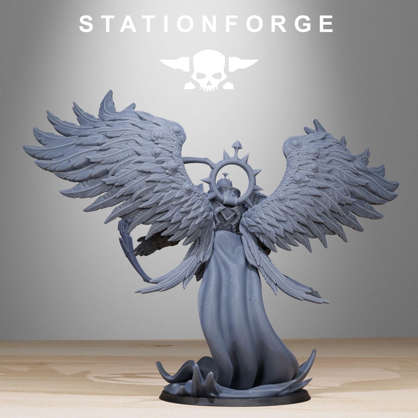 Station Forge Corrupted Archon Angel Team Proxy minitures Tabletop RPG Wargaming 2 poses to choose from