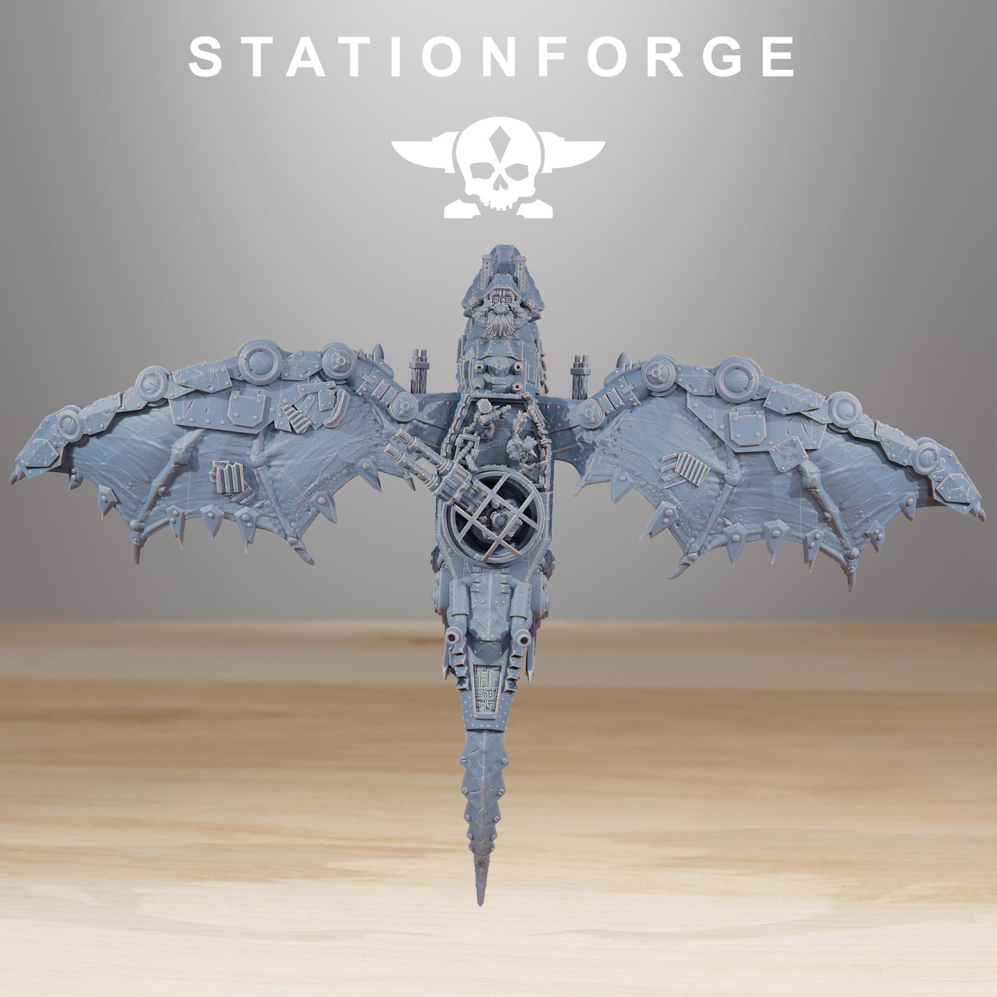 Station forge Orkaz Dragon Bomba (BIG BOY) Proxy minitures Tabletop RPG Wargaming 130mm base