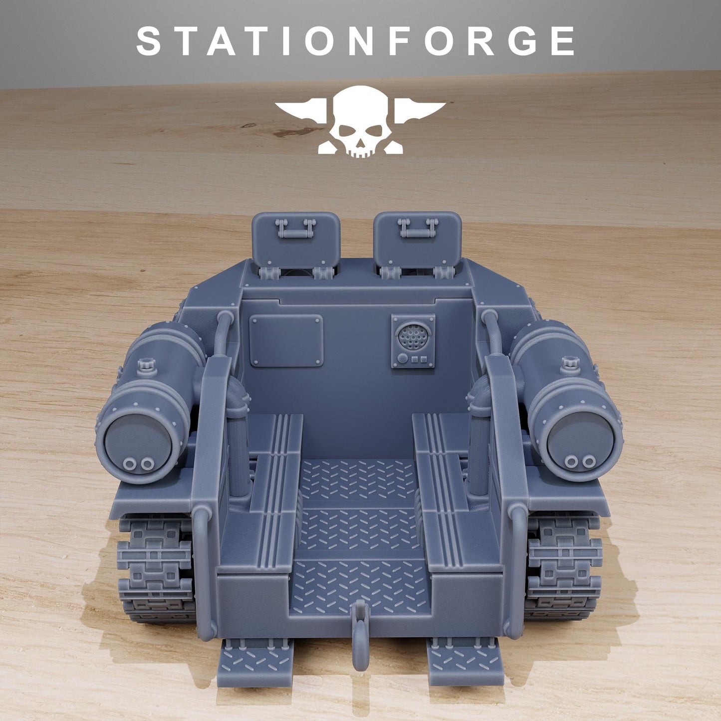 Station Forge GrimGuard Tankette 3d printed proxie Wargames