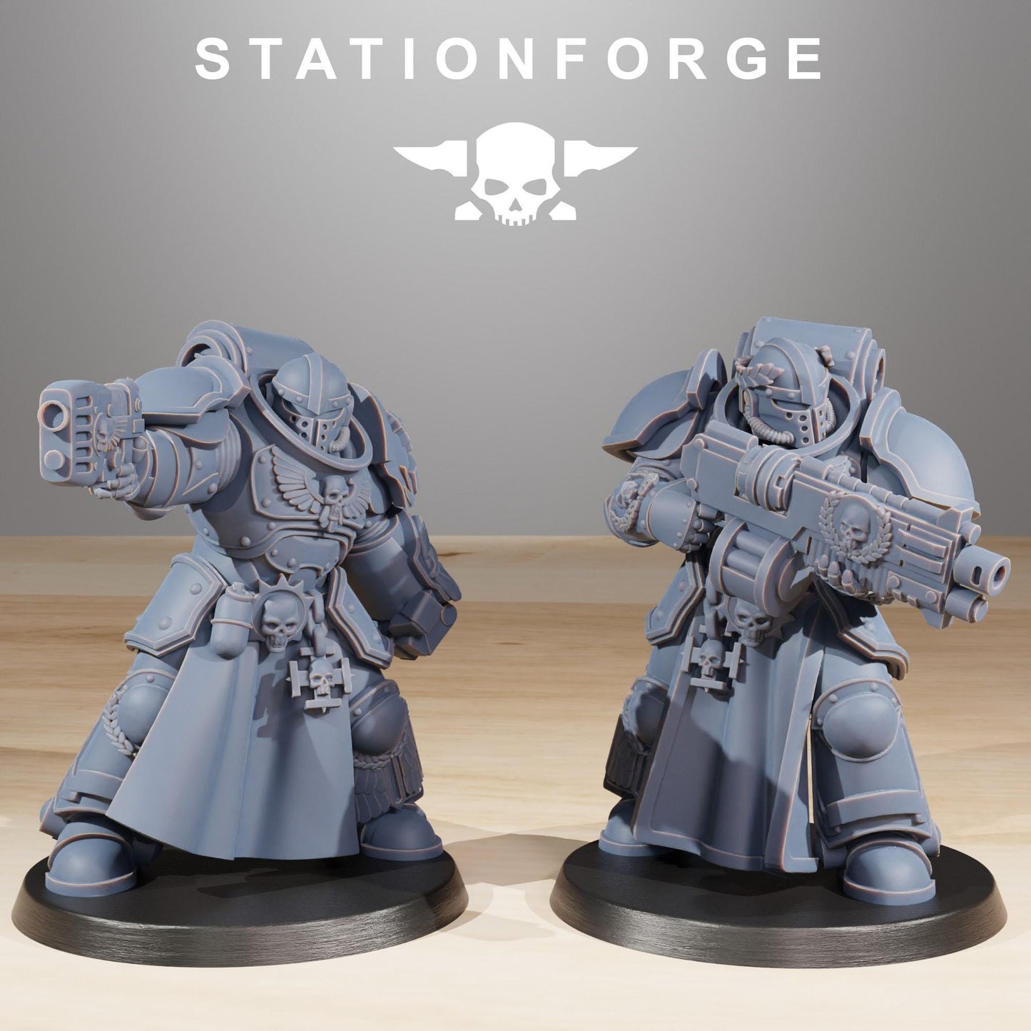 Station Forge Socratis Elites unit 3d printed proxie Wargames / Marines