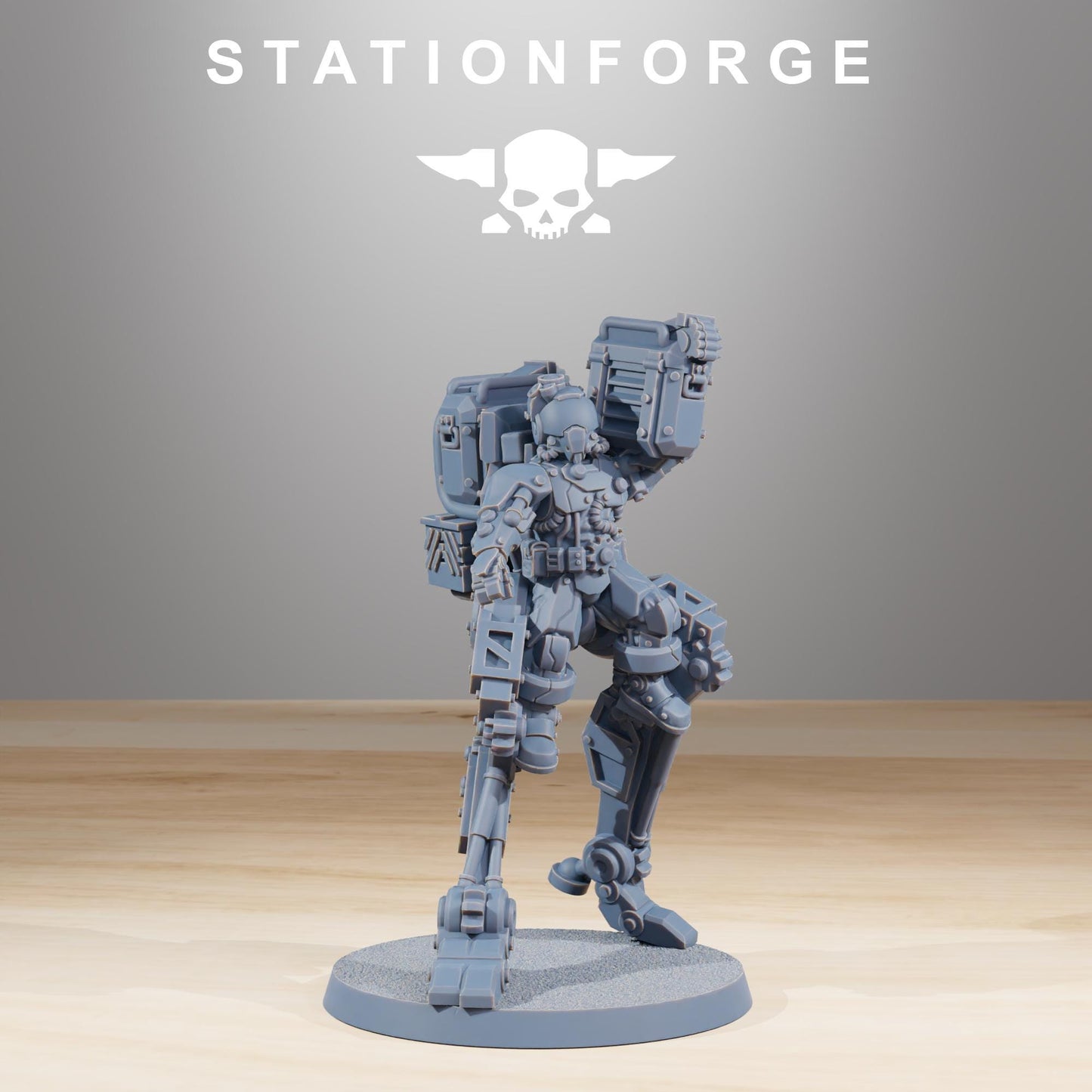 Station Forge Scavenger Wayfarer 10-man Team Proxy minitures Tabletop RPG Wargaming