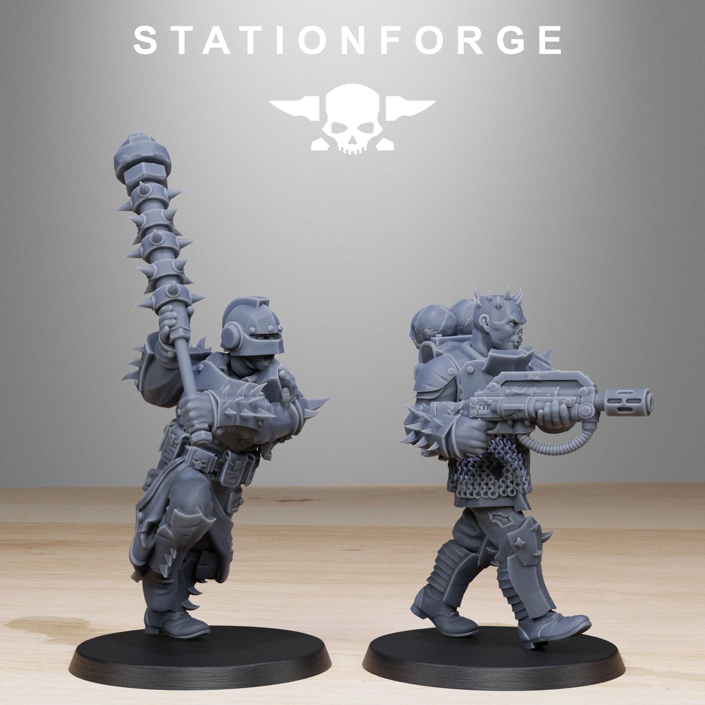 Station Forge Corrupted_Guard_Builder_Kit Proxy 28mm minitures Tabletop RPG Wargaming