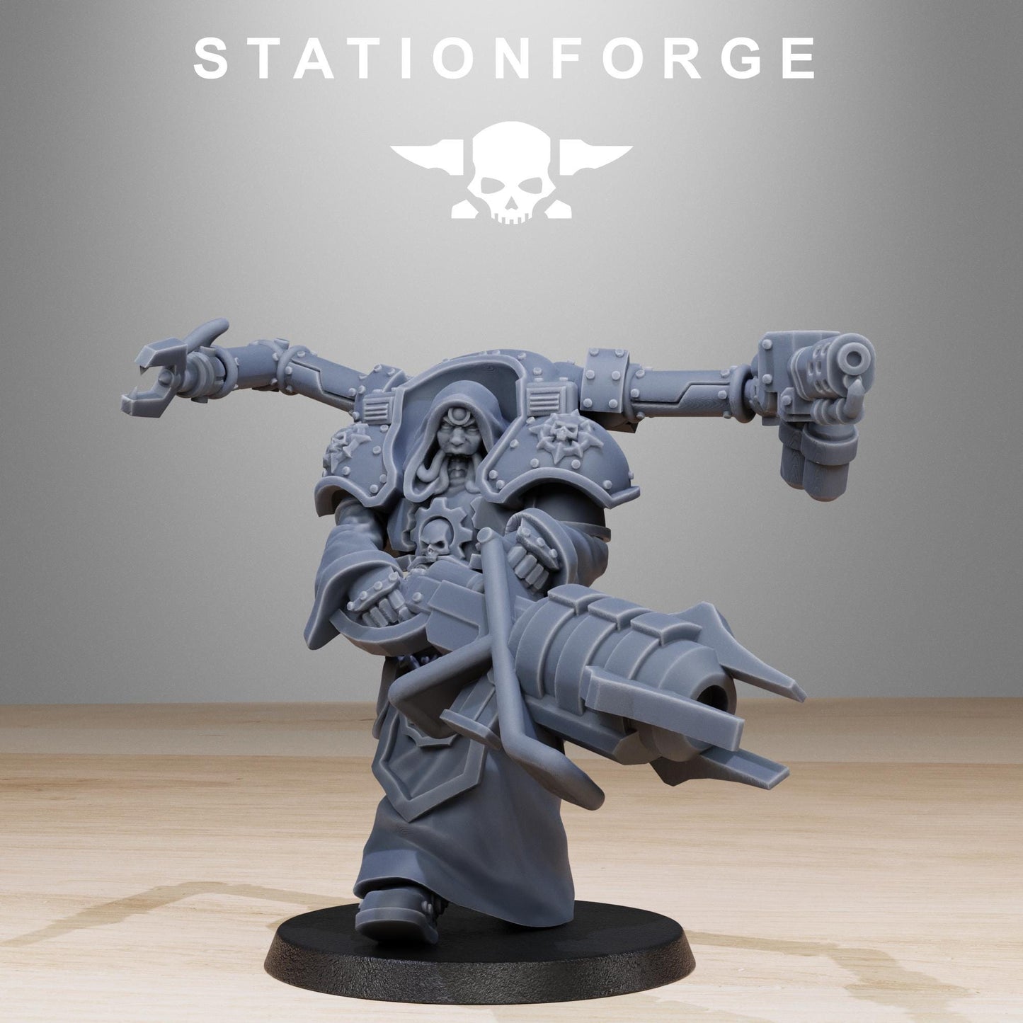 Station Forge Scavenger_Volatiles_Infantry Proxy minitures Tabletop RPG Wargaming