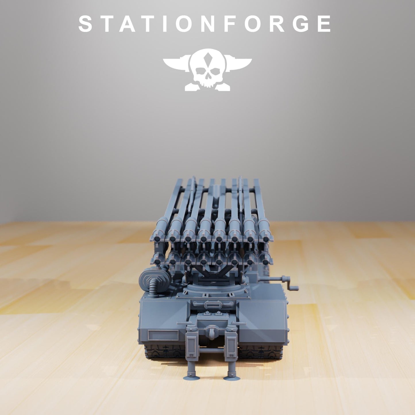 Station Forge GrimGuard SF-31J Artillery Truck  3d printed proxie Wargames