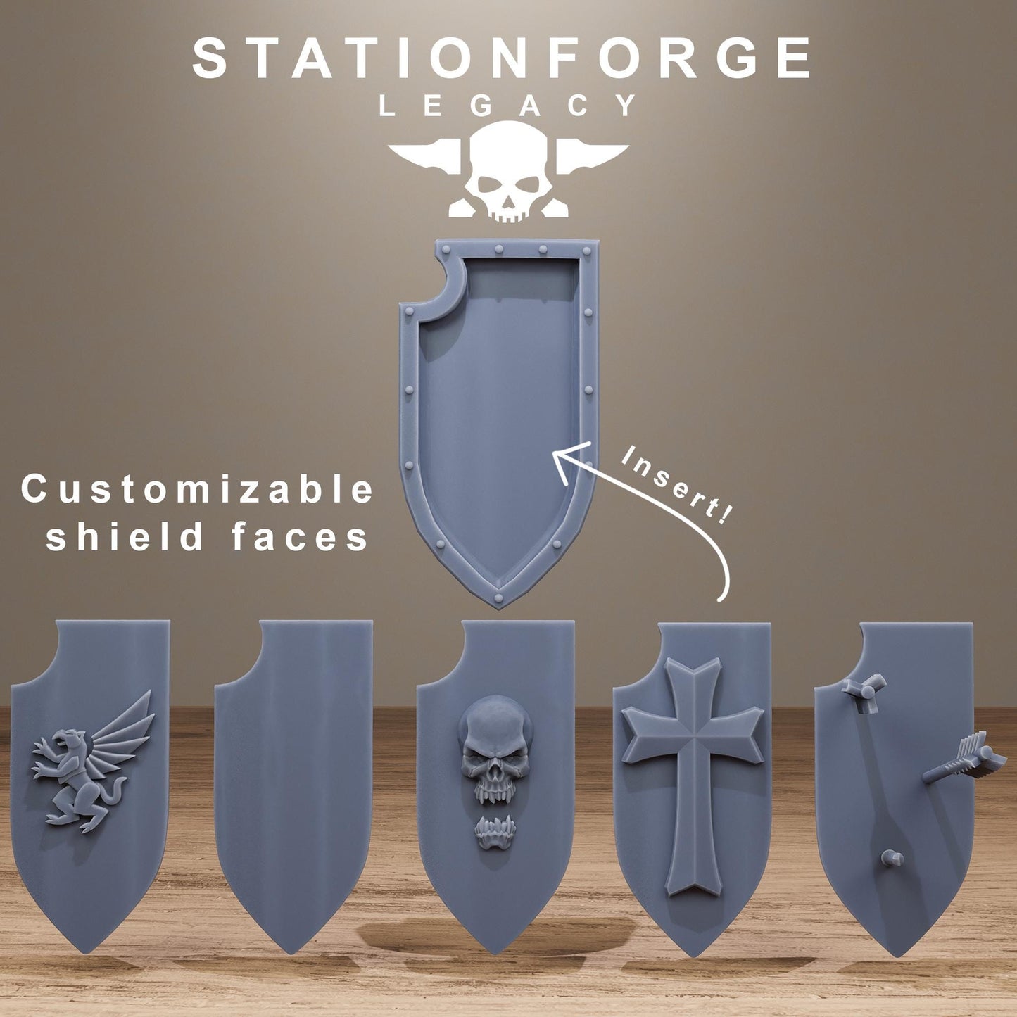 Station Forge Legacy  Solaris Infantry 3d printed proxie Wargames New Faction