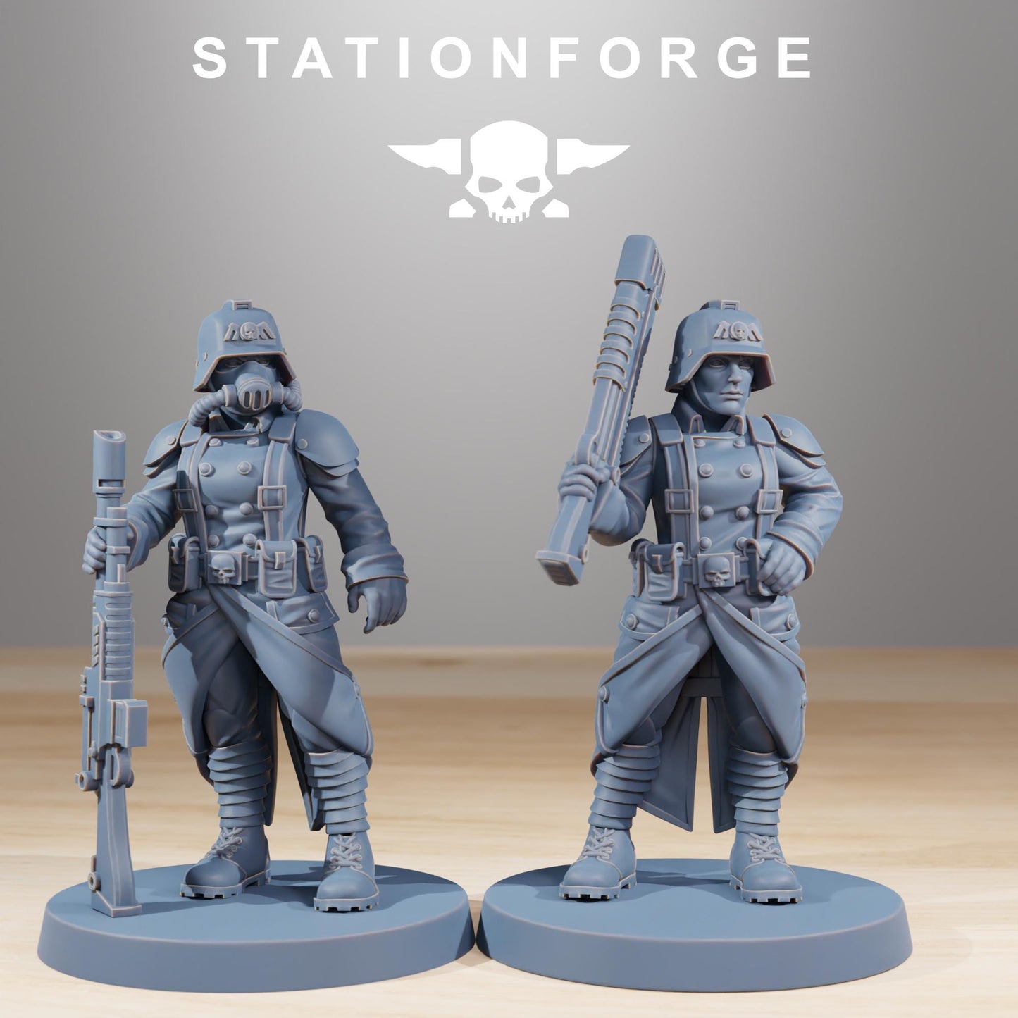 Station Forge GrimGuard Sisters of War 3d printed proxie Wargames