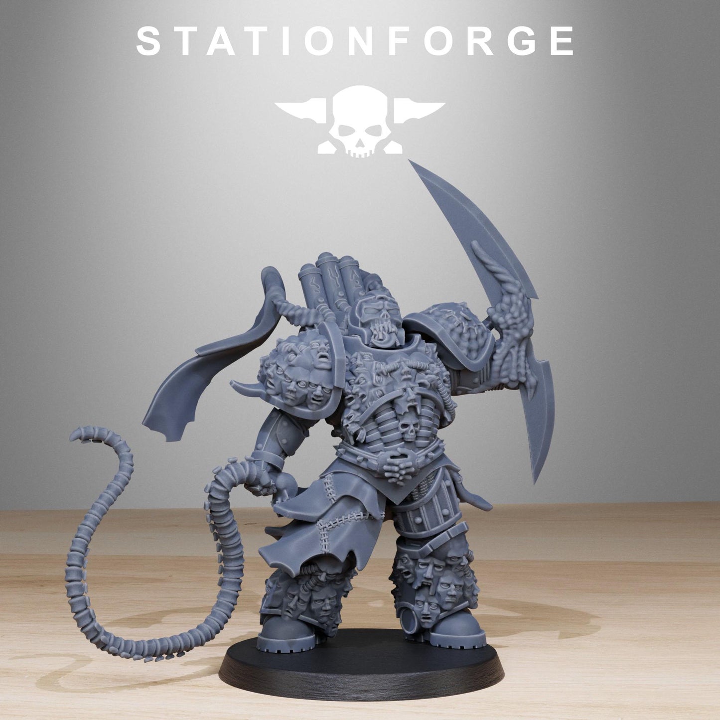 Station Forge Corrupted Socratis Punisher Proxy minitures Tabletop RPG Wargaming