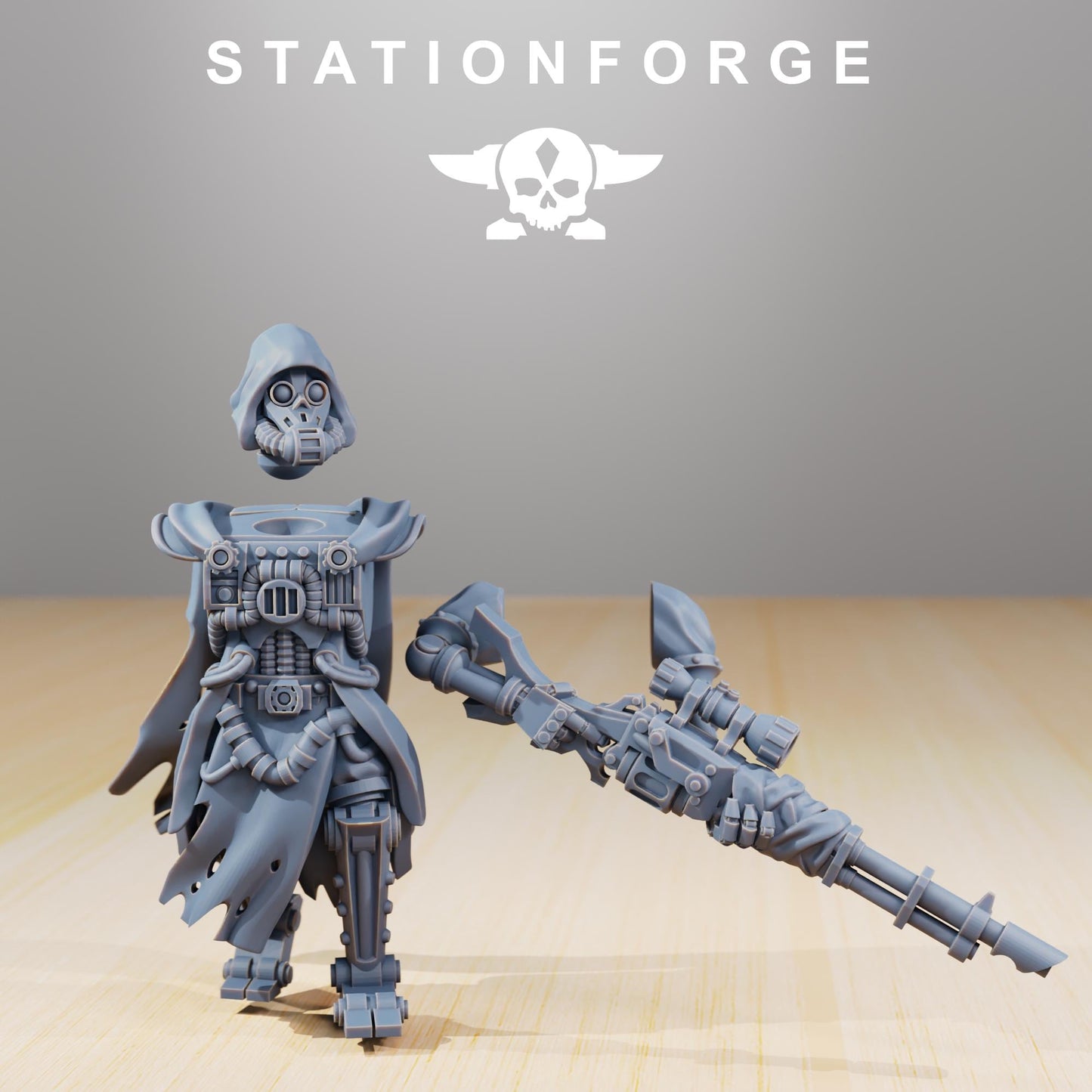 Station Forge  Scavenger Defender Mk1 big boy  printed in resin and sent in parts