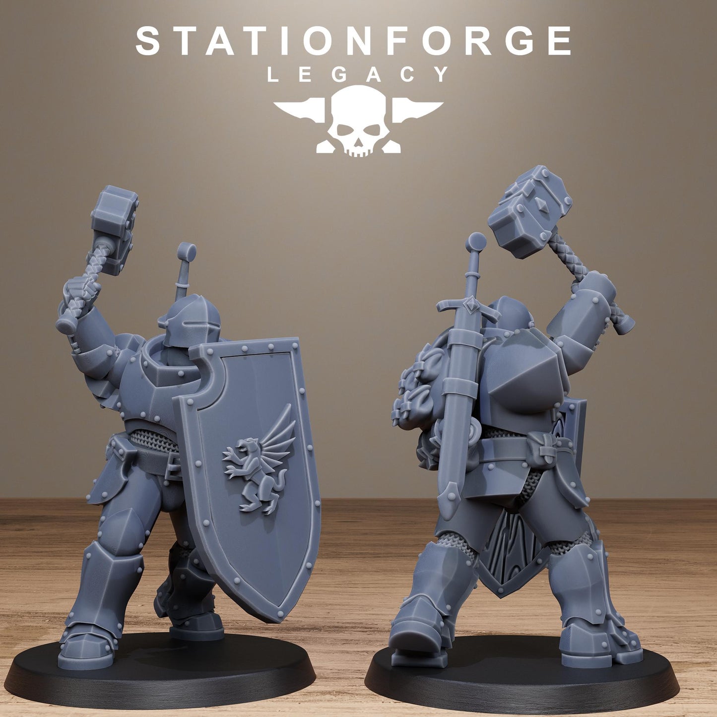 Station Forge Legacy  Solaris Infantry 3d printed proxie Wargames New Faction