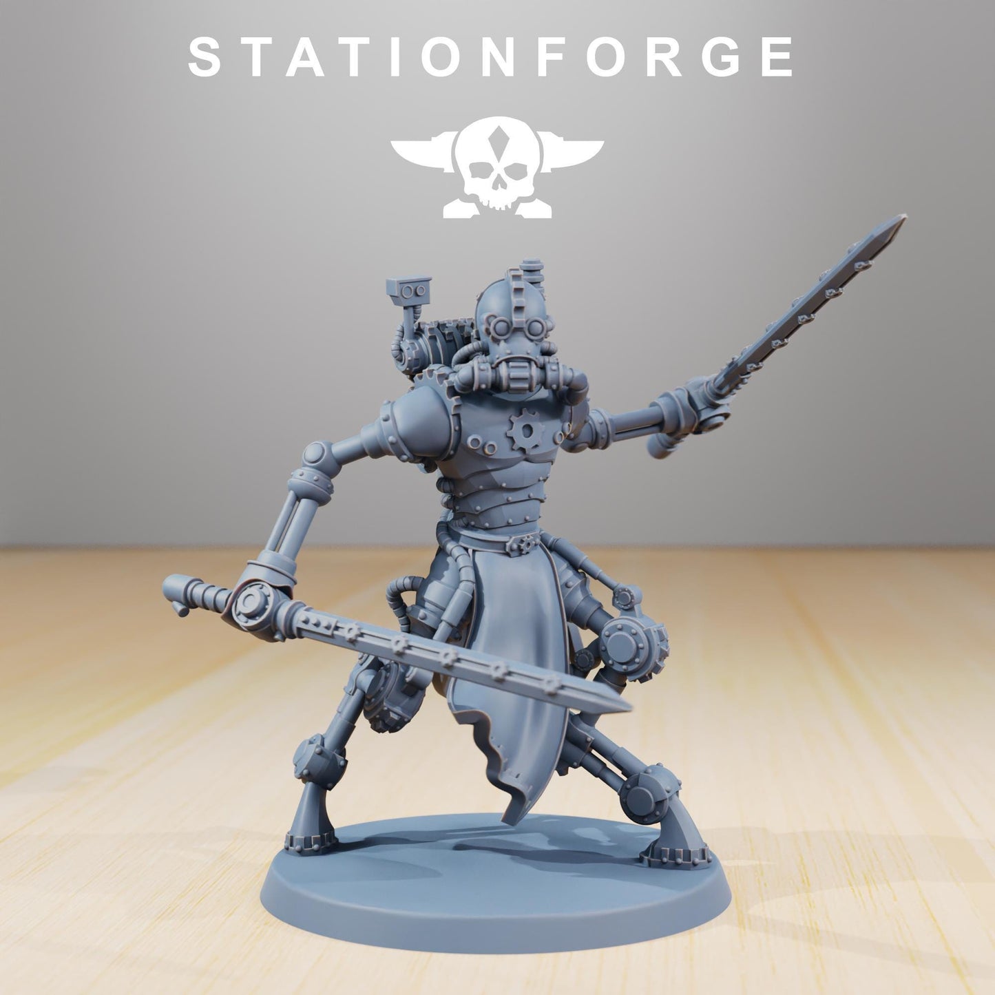 Station Forge Scavenger Runners Proxy minitures Tabletop RPG Wargaming