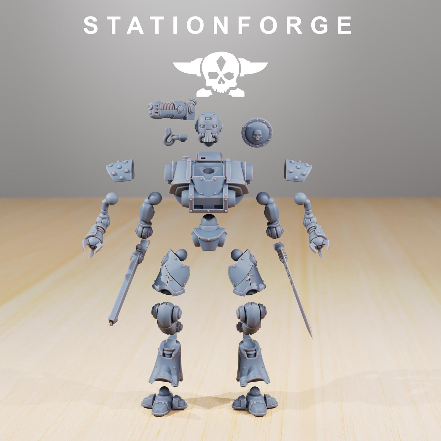 Station Forge Scavenger Exutars Team Proxy  minitures Tabletop RPG Wargaming