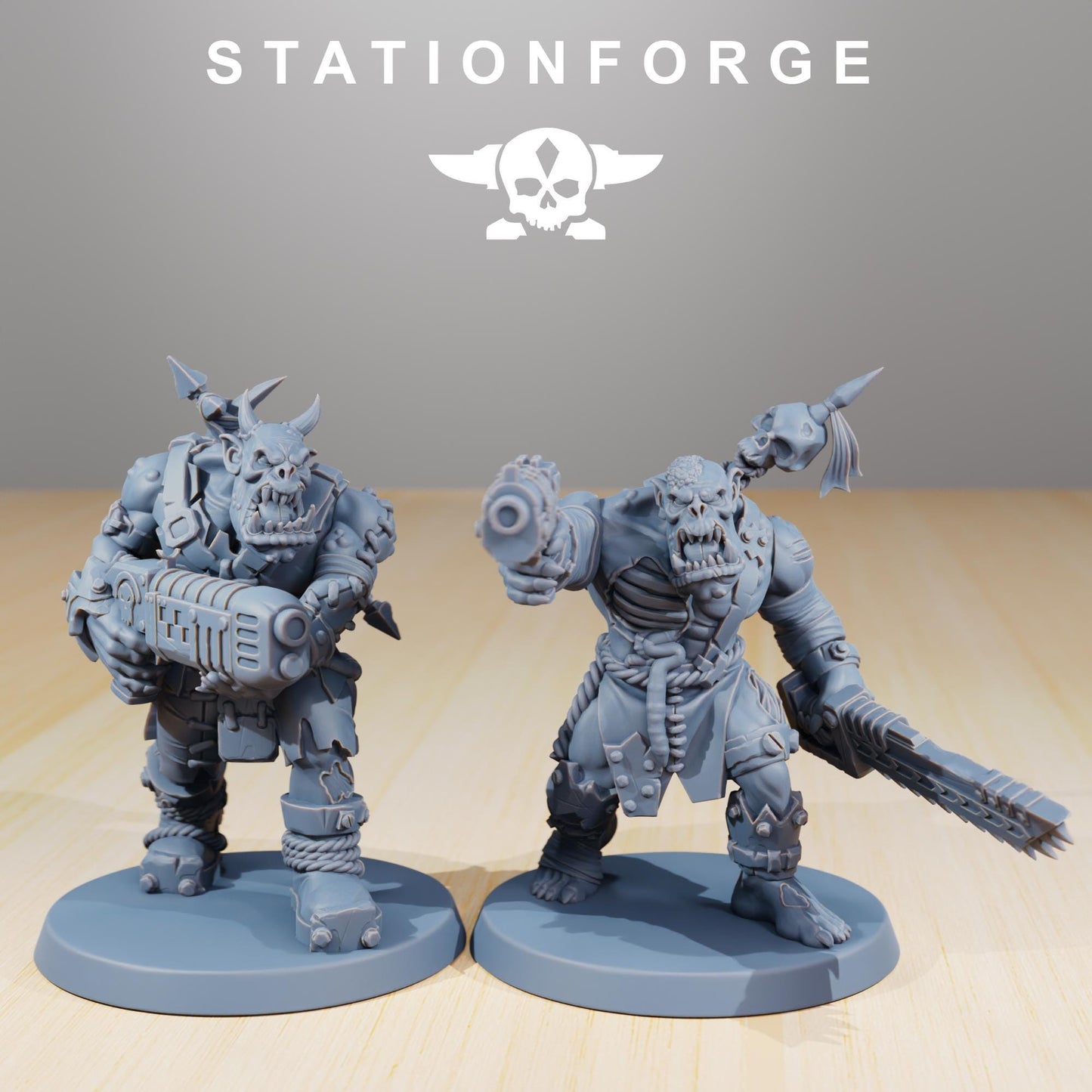 Station Forge Orkaz Plague Spreadaz Proxy minitures Ork Tabletop RPG Wargaming