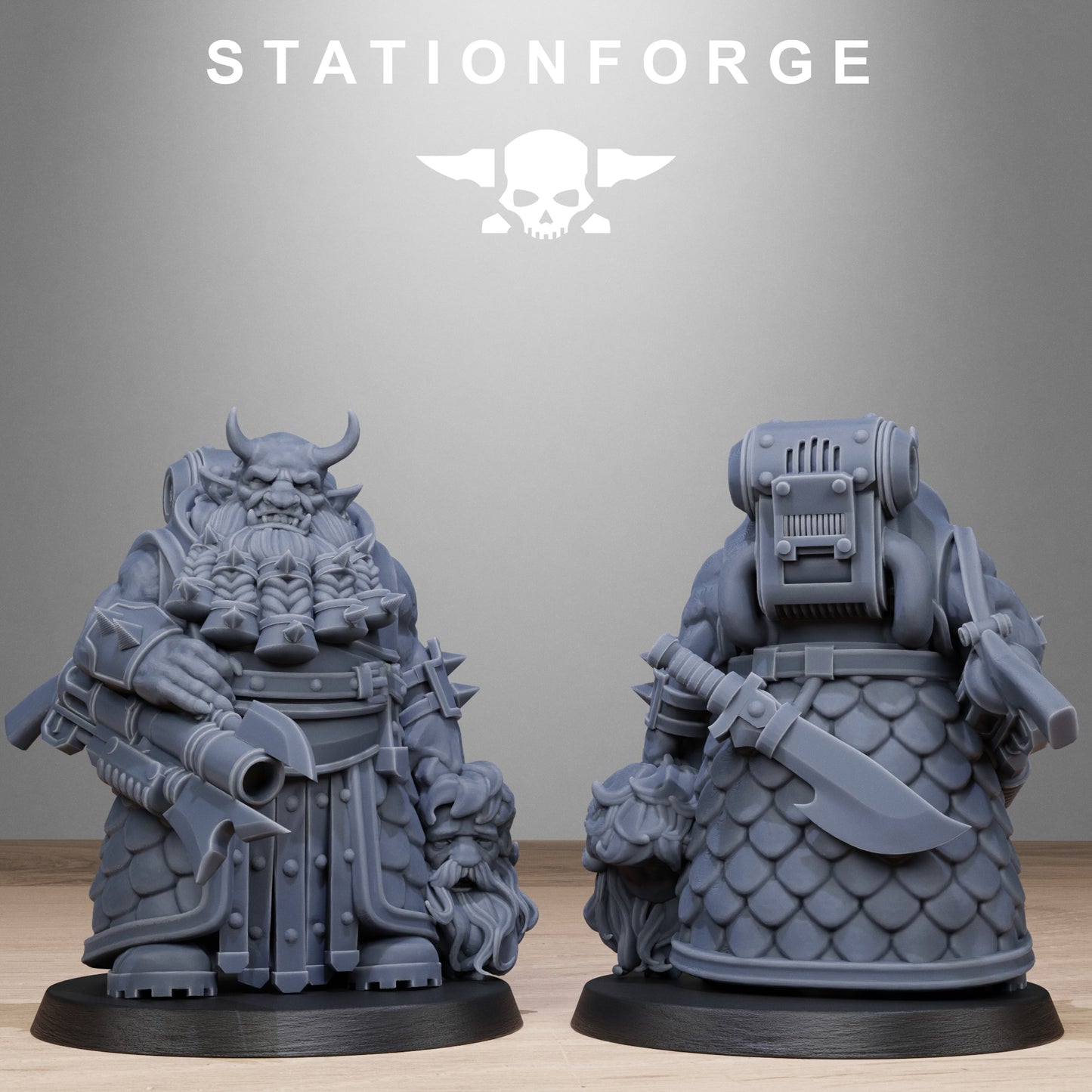 10 x Corrupted Guard Dwarves Designed by Station Forge