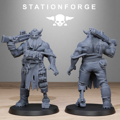 10 x Corrupted Guard Abhumans Designed by Station Forge