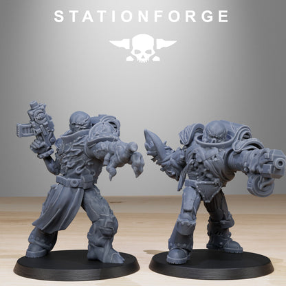 10 x Corrupted Socratis Infantry Designed by Station Forge