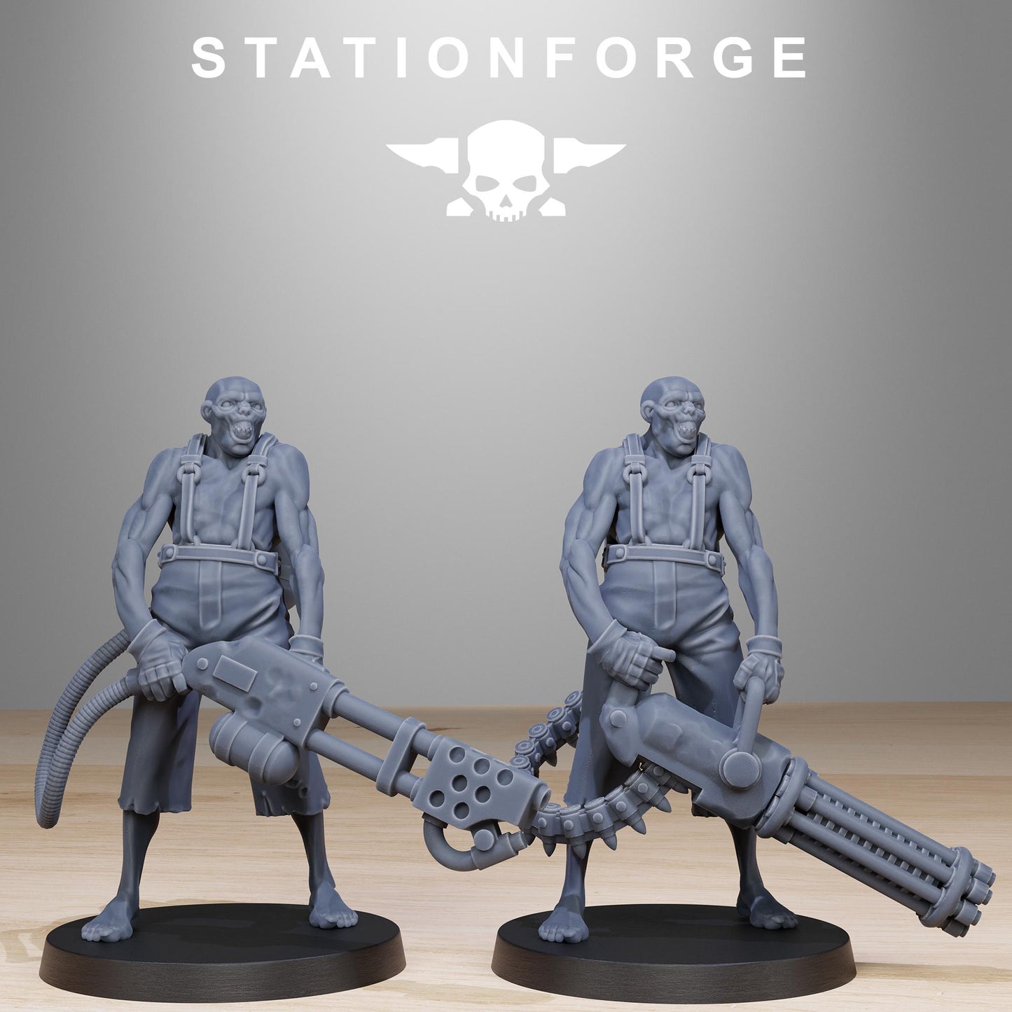 Station Forge Corrupted Guard Wretched Team Proxy minitures Tabletop RPG Wargaming