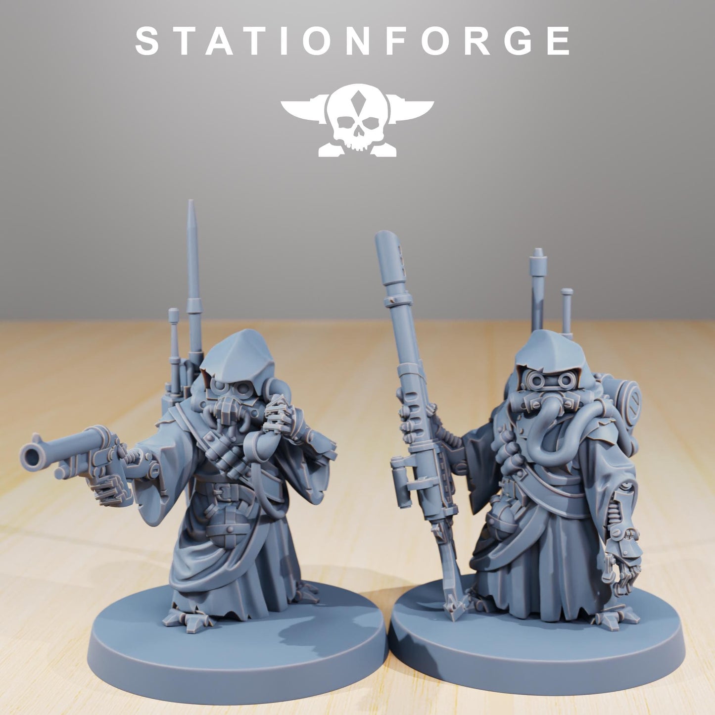 Station Forge scavenger junkards Team Proxy  minitures Tabletop RPG Wargaming