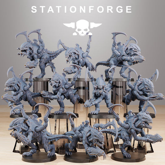 Station Forge Xenarid Infantry 2.0 Proxy minitures Tabletop RPG Wargaming