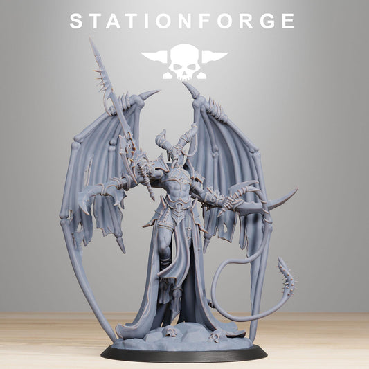 Station Forge Demon Queen Big model 93mm base Proxy minitures Tabletop RPG Wargaming
