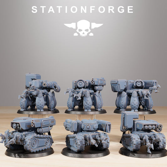 Station Forge Scavenger Volatiles Reborn Team Proxy  minitures Tabletop RPG Wargaming