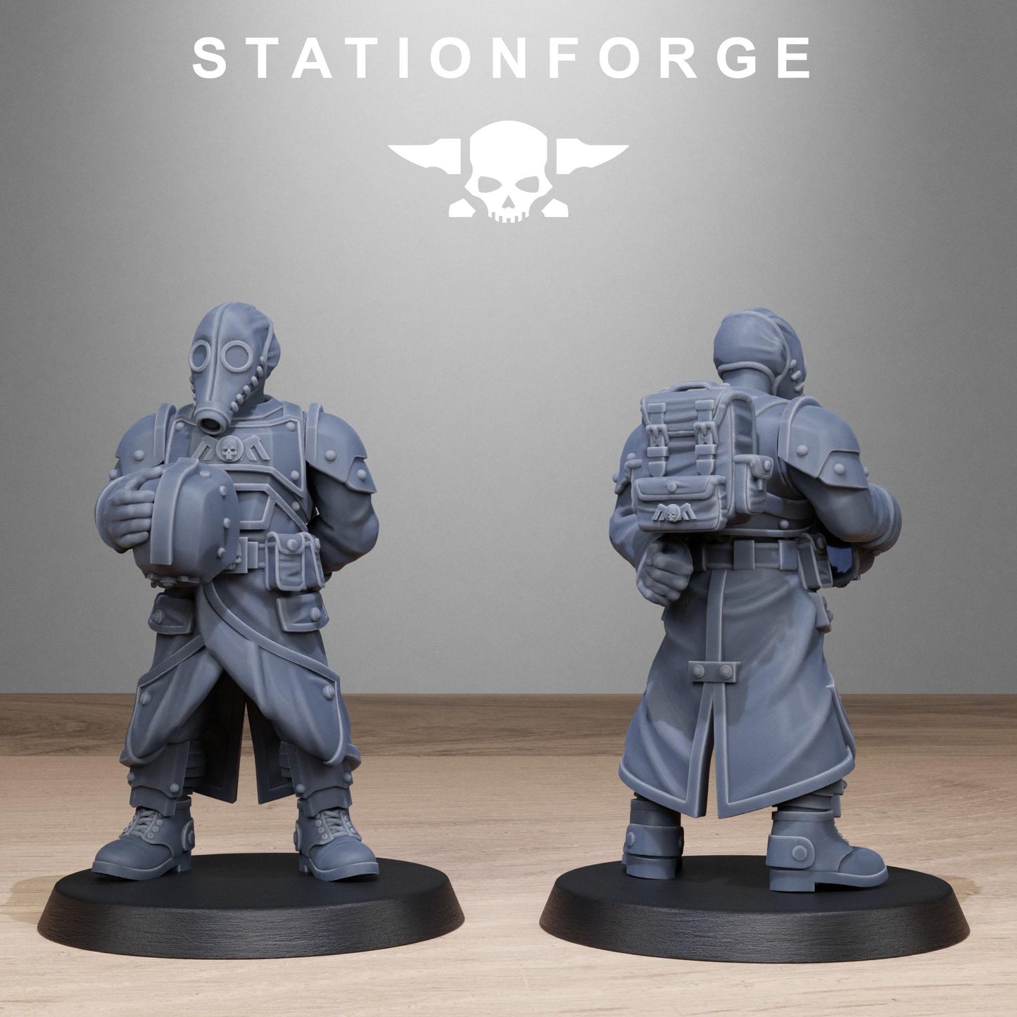 Station Forge GrimGuard Vigils 3d printed proxie Wargames