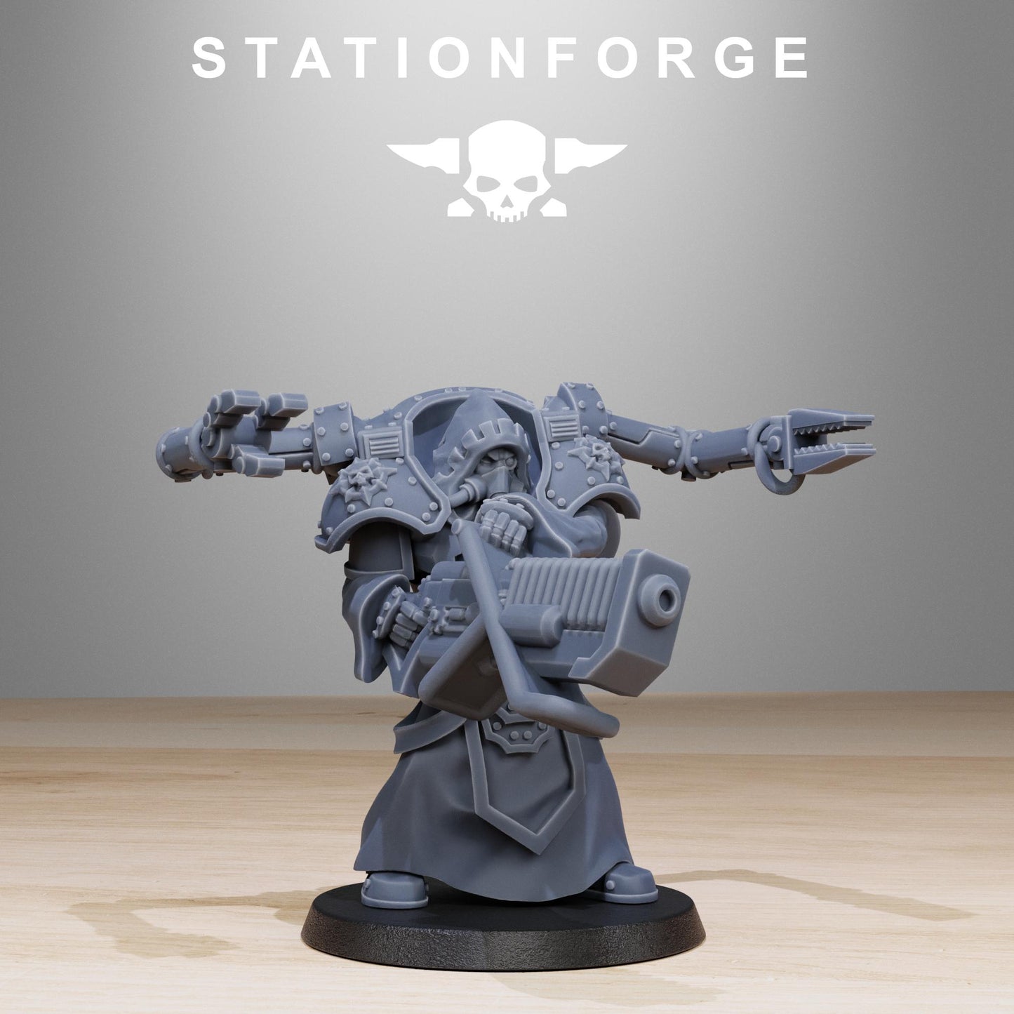 Station Forge Scavenger_Volatiles_Infantry Proxy minitures Tabletop RPG Wargaming