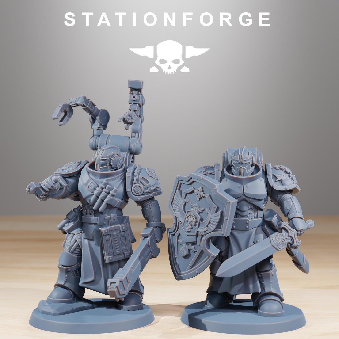 Station Forge Socratis Reinforcers unit 3d printed proxie Wargames / Marines