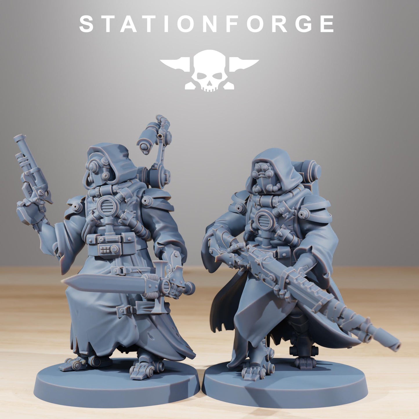 Station Forge Scavenger Hunters Team Proxy  minitures Tabletop RPG Wargaming