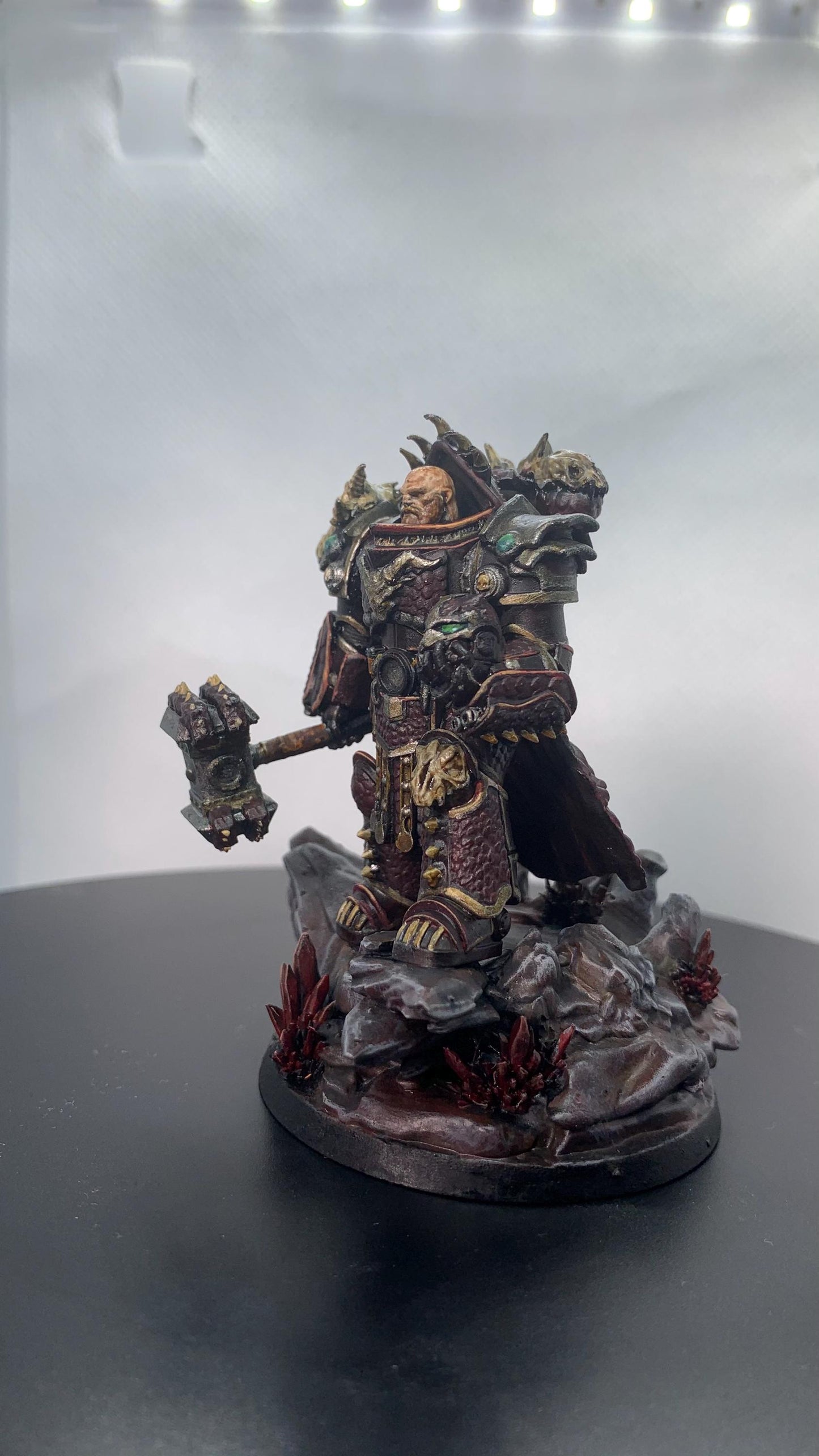 Station Forge Prime Leader Of The Dragon Knights minitures Ork Tabletop RPG Wargaming custom weapon choice now available