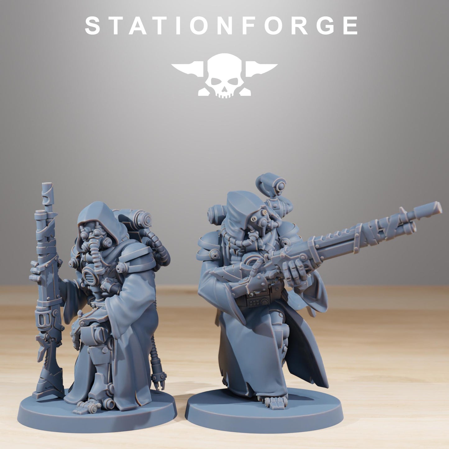 Station Forge Scavenger Hunters Team Proxy  minitures Tabletop RPG Wargaming